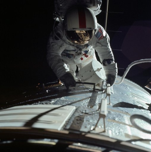 Astronaut Ronald Evans photographed during transearth coast EVA