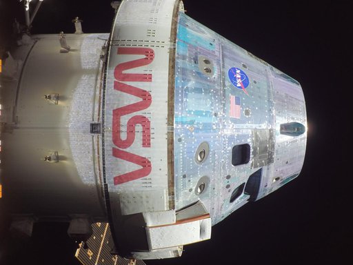 Orion Snaps a Selfie During External Inspection
