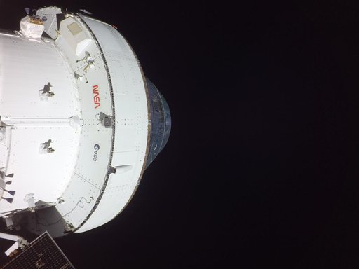 Orion Snaps a Selfie During External Inspection