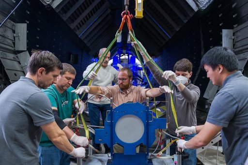 Testing Gateway’s AEPS Thruster at NASA Glenn (grc-2025-c-07151)