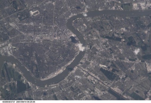 Earth observation images taken during the Expedition Three mission