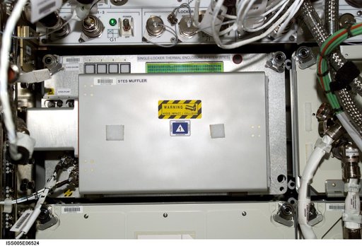 EXPRESS Rack 4 during Expedition Five