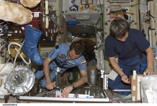 Whitson and Treschev work on TVIS treadmill