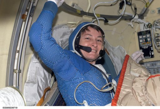Whitson after EVA 1 completed