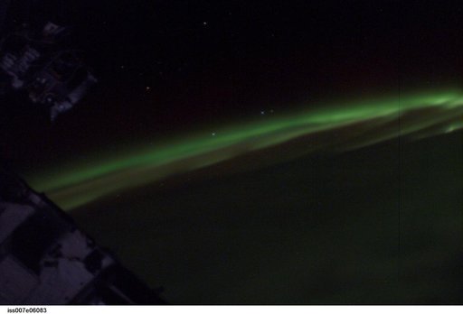 Aurora Astralis taken by the Expedition Seven crew