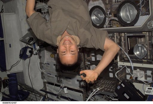 Science Officer Lu  in Destiny laboratory