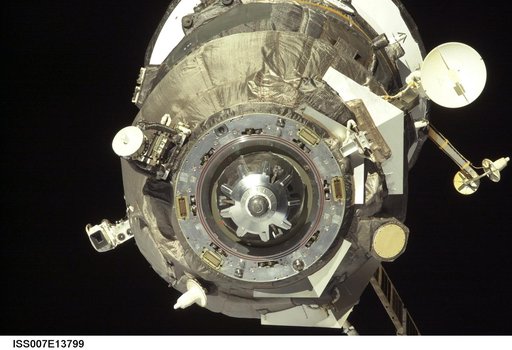 Progress 12P approaching ISS