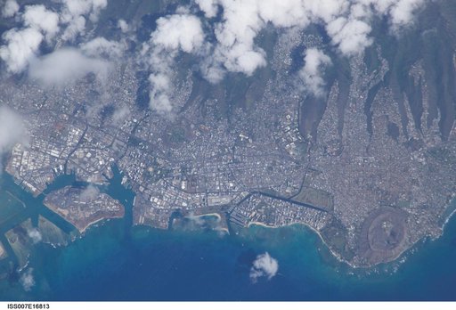 Earth observations taken by the Expedition Seven crew