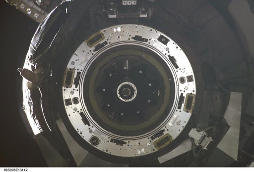 Progress M-248 / 12P undocking as seen from SM during Expedition 8