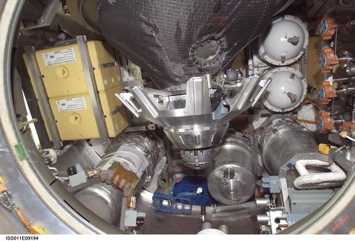 Stowage in the Progress M-53 (18P).