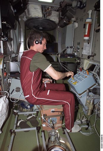 Testing the newly installed PCE (Proximity Communications Equipment) hardware