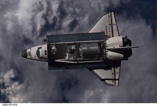 STS-114 Discovery's approach for docking