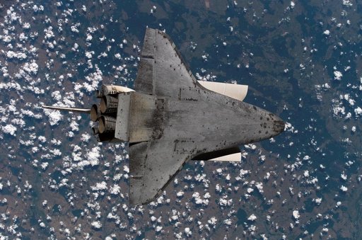 STS-114 Discovery's approach for docking