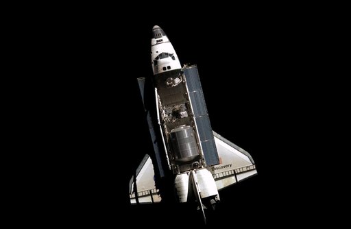 STS-114 Discovery's approach for docking