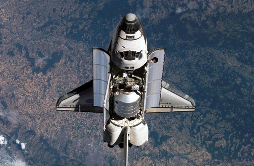 STS-114 Discovery's approach for docking