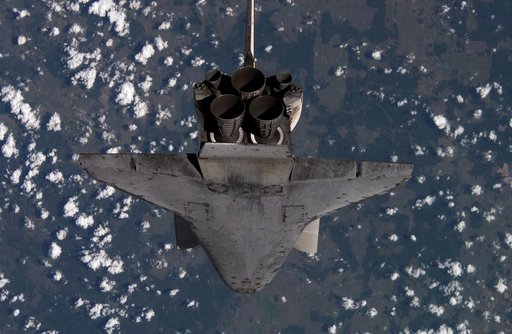 STS-114 Discovery's approach for docking