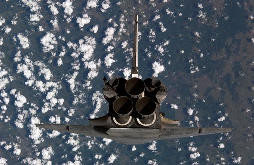 STS-114 Discovery's approach for docking