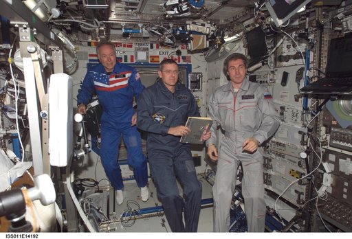 Expedition 11 and Expedition 12 commander and Spaceflight participant in Zvezda