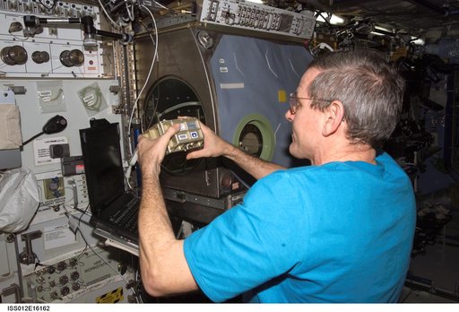 PromISS 4 hardware set up in the MSG during Expedition 12
