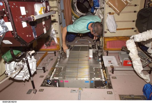 TVIS belt inspection on Expedition 12