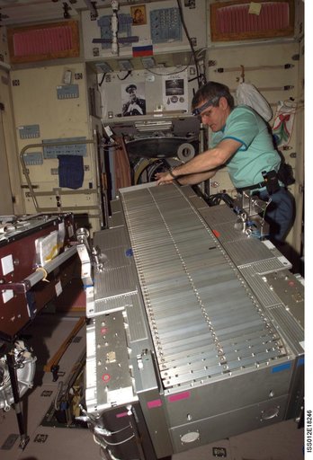 TVIS inspection on Expedition 12