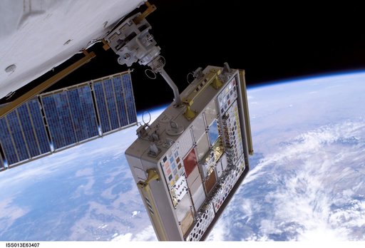 MISSE PEC during Expedition 13