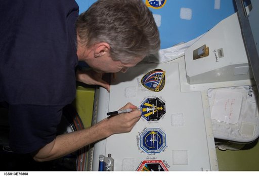 Reiter in the A/L during Expedition 13