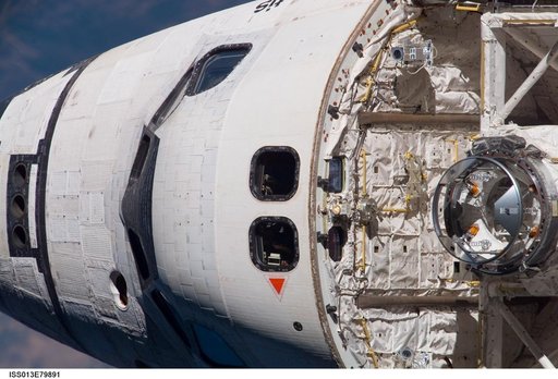 Mapping sequence performed during the STS-115 R-Bar Pitch Maneuver