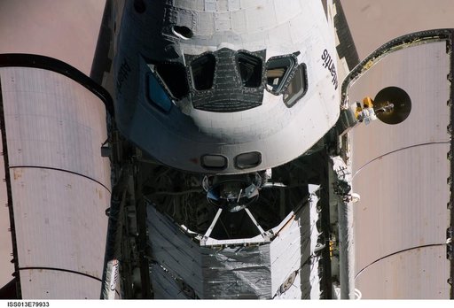 Mapping sequence performed during the STS-115 R-Bar Pitch Maneuver