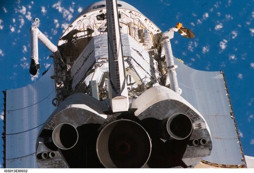 Mapping sequence performed during the STS-115 R-Bar Pitch Maneuver