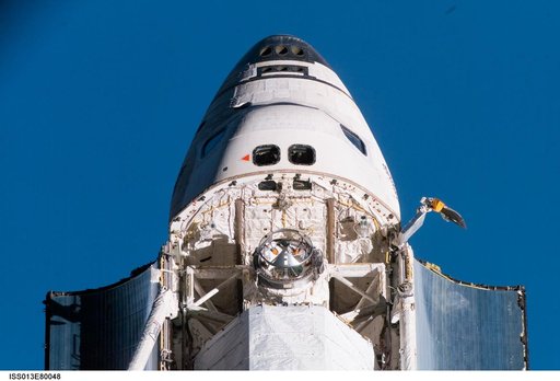 Mapping sequence performed during the STS-115 R-Bar Pitch Maneuver