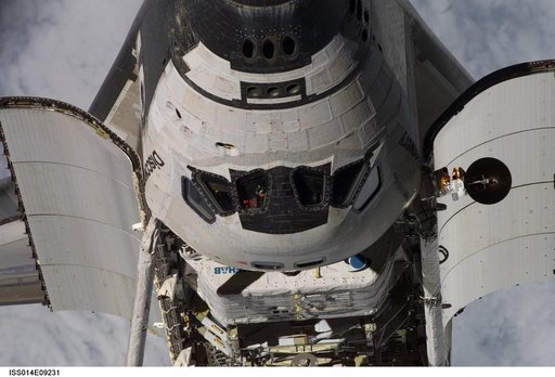 Mapping sequence performed during the STS-116 R-Bar Pitch Maneuver.