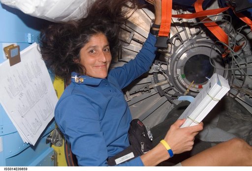 Williams in Quest airlock