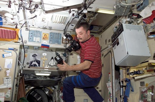 Tyurin  in Service Module