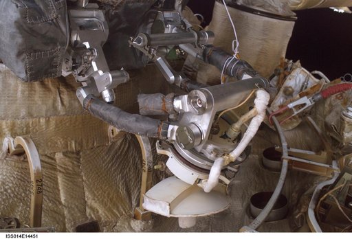 Kurs antenna on the Progress