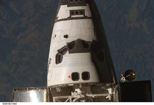 Mapping Sequence performed during the STS-117 R-Bar Pitch Maneuver
