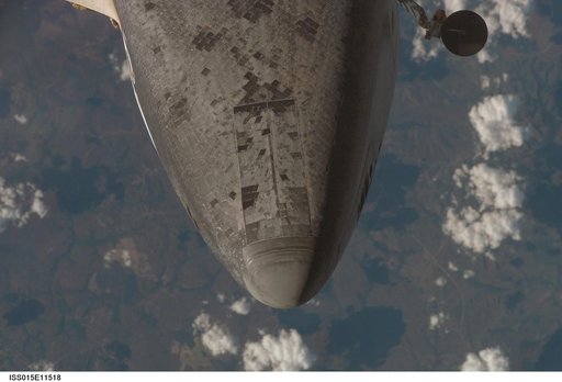 Mapping Sequence performed during the STS-117 R-Bar Pitch Maneuver