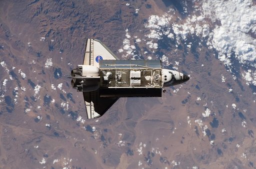 Endeavour and Payload on approach to the ISS during the STS-118 Mission