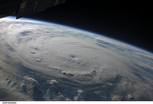 Hurricane Felix taken by the Expedition 15 Crew