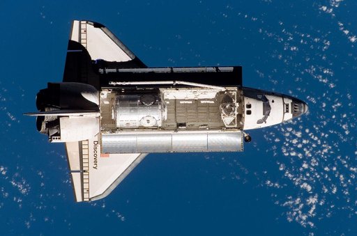 Discovery and Payload on approach to the ISS during the STS-120 Mission