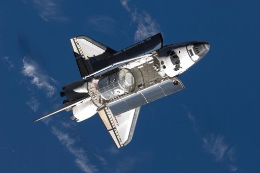 Discovery and Payload on approach to the ISS during the STS-120 Mission