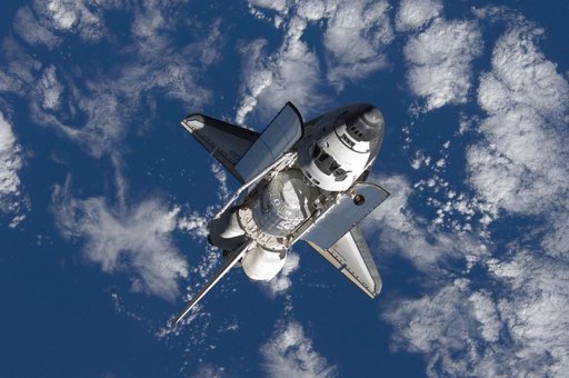 Discovery and Payload on approach to the ISS during the STS-120 Mission