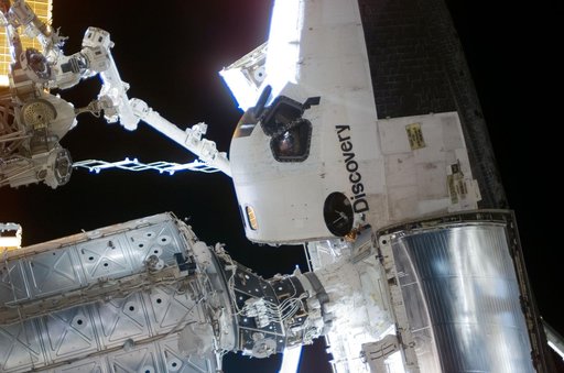 STS-120 Shuttle Discovery during Expedition 16 / STS-120 Joint Operations
