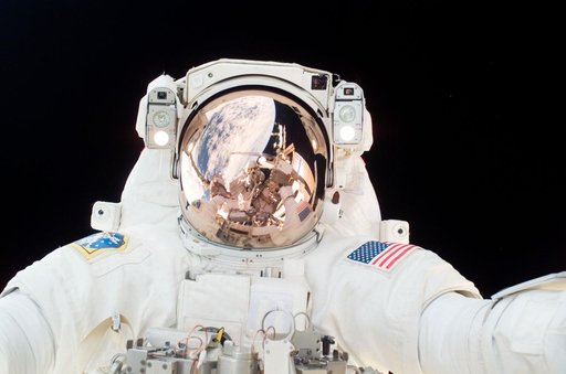 Parazynski during EVA 3