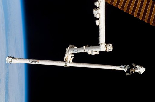 Parazynski during Expedition 16/STS-120 EVA 4