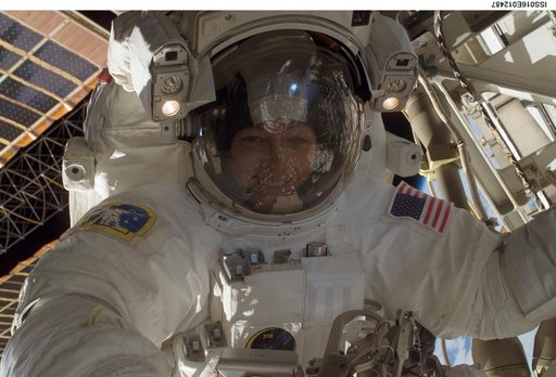 Whitson during EVA 12/Charlie