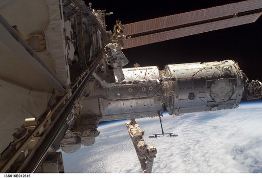 Whitson during EVA 12/Charlie