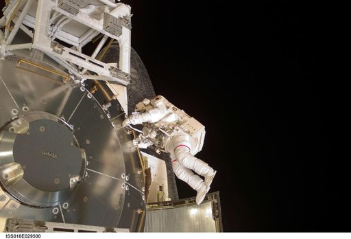 Walheim during EVA 3