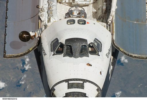 Mapping Sequence performed during the STS-123 R-Bar Pitch Maneuver