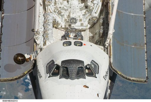Mapping Sequence performed during the STS-123 R-Bar Pitch Maneuver